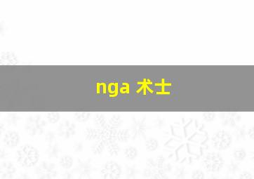 nga 术士